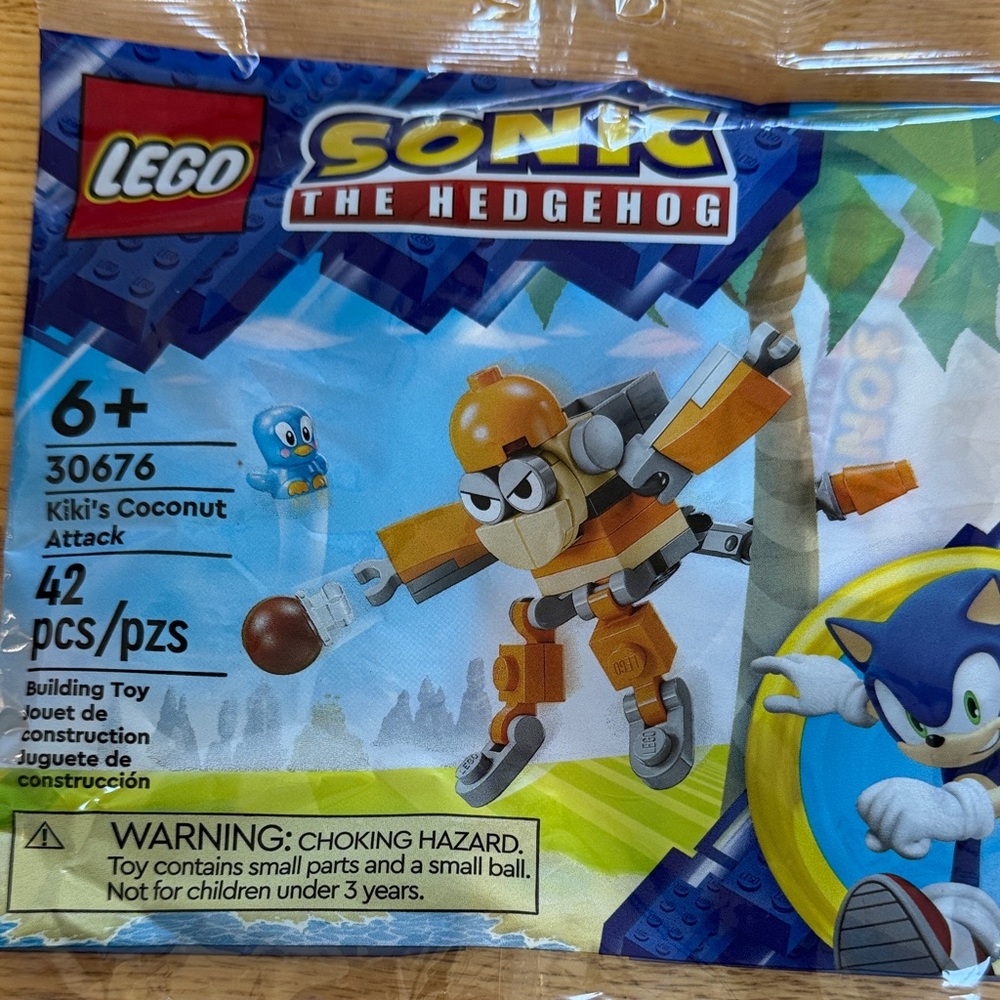 NIP LEGO lot of 4 Poly Bag mini Creator, Dreamzzz and Sonic stockings stuffers! - Picture 5 of 6